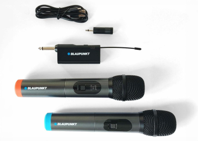 Blaupunkt dvojni brezžični mikrofon WM60UDB