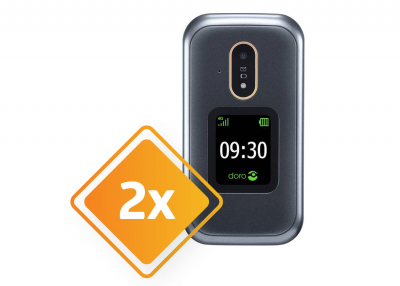 Doro mobilni telefon 7080 + E3 Preprosti 21-3